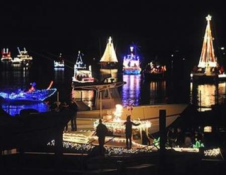 North Carolina Holiday Flotilla Boat Parade &amp; Fireworks