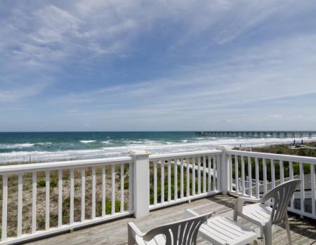 Ocean view from a Wrightsville Beach property